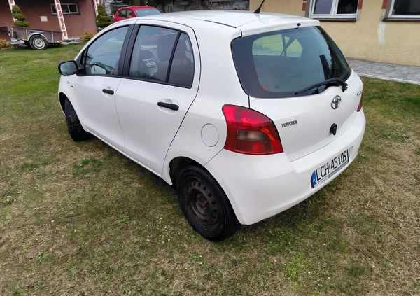 Toyota Yaris cena 7999 przebieg: 390000, rok produkcji 2008 z Chełm małe 172